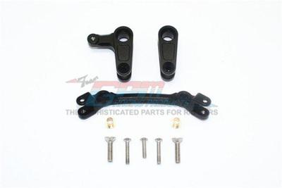 Aluminium Steering Assembly - Black - Oa. Arrma Granite 4x4 (ter vervanging van AR340132)