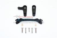 Aluminium Steering Assembly - Black - Oa. Arrma Granite 4x4 (ter vervanging van AR340132) - thumbnail