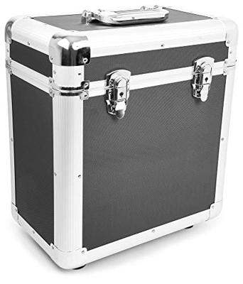 Power Dynamics RC80 Vinyl Record case voor 12 inch platen zwart Power Dynamics RC80 Vinyl Record case voor 12 inch platen zwart