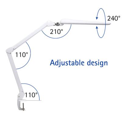 Werkpleklamp MAUL Craft LED tafelklem dimbaar wit