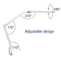Werkpleklamp MAUL Craft LED tafelklem dimbaar wit - thumbnail