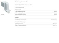 Hager ESC001 Plombeerkap 1 stuk(s) - thumbnail