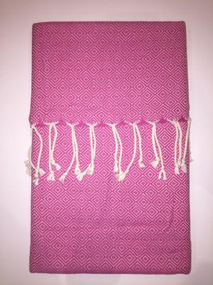 De Witte Lietaer De Witte Lietaer Diamond Hamamdoek Pink 90x172