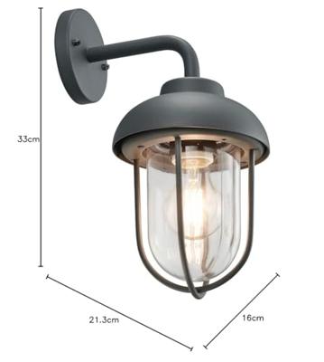 Trio Design muurlampDuero - 202760142