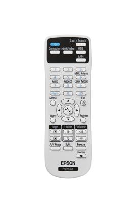 Epson EB-108-3LCD-projector - draagbaar - 3700 lumen (wit) - 3700 lumen (kleur) - XGA (1024 x 768) - 4:3 - LAN