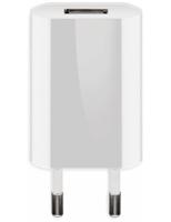 USB-A-adapter - USB-A-lader - 1 poorts - Slim - 1000mA - Wit - thumbnail