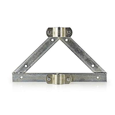 Satelliet Muurbeugel | Diameter mast: 32 - 42 mm | 90 mm wandafstand | Staal