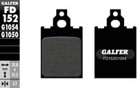 GALFER remblokken "fd152" brake pad fd152 g1054 organic - thumbnail