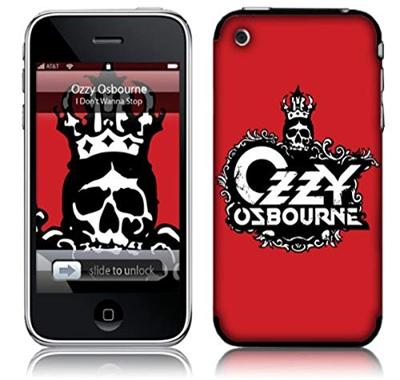 MusicSkins Ozzy Osbourne Skullcrown Skin voor Apple iPhone 2G/3G/3G S