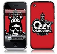 MusicSkins Ozzy Osbourne Skullcrown Skin voor Apple iPhone 2G/3G/3G S - thumbnail