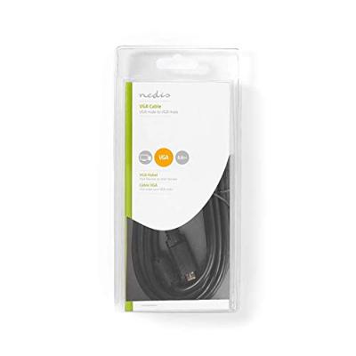 Nedis CCGB59000BK30 Vga-kabel Vga Male - Vga Male 3,0 M Zwart