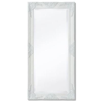Wandspiegel Barok 100 x 50 cm wit Wandspiegel Barok 100 x 50 cm wit