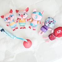 Visspel "Louis de wolf" LILLIPUTIENS meerkleurig - thumbnail