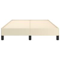 Bedframe kunstleer crmekleurig 120x200 cm - thumbnail