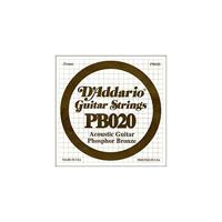 D'Addario PB020 losse snaar voor akoestische westerngitaar - thumbnail