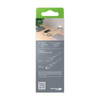 GP USB-laadkabel USB 2.0 USB-C stekker, Apple Lightning stekker 1.00 m Grijs GPCBCL1PGYUSB221 - thumbnail