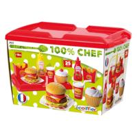 Ecoiffier 100% chef hamburgerset 25dlg. - thumbnail