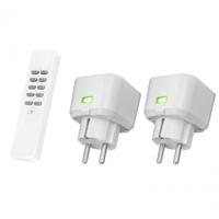 KlikAanKlikUit ACC2-3500R Compacte Stopcontactschakelaarset - thumbnail