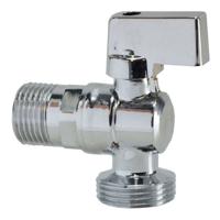 Wiesbaden Hoekstopkraan 1090 1/2x3/4 Chroom - thumbnail