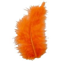 Creativ Company Dons, afm 5-12 cm, oranje, 15 stuk/ 1 doos - thumbnail