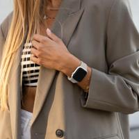 Vonmählen Classic Band 2 For Apple Watch 44 - 45 - 46 - 49mm One Size Cream - thumbnail