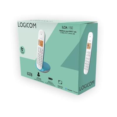 Huistelefoon Logicom DECT ILOA 150 SOLO Turkoois