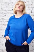 Ulla Popken sweatshirt - Grote Maten - thumbnail