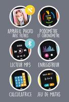 BUKI Watch PRO: het slimme horloge voor kinderen zwart - thumbnail