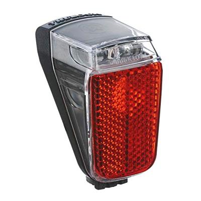 Trelock ls 631 duo top e-bike achterlicht zwart 6-12v