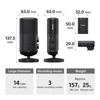 Sony ECM-S1 streaming microfoon - thumbnail