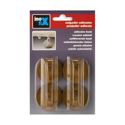 Haak voor ophanging Inofix 4 Stuks (30 x 42 x 42 mm) Haak voor ophanging Inofix 4 Stuks (30 x 42 x 42 mm)