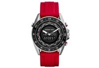 Horlogeband Michael Kors MK8402 Silicoon Rood 24mm - thumbnail