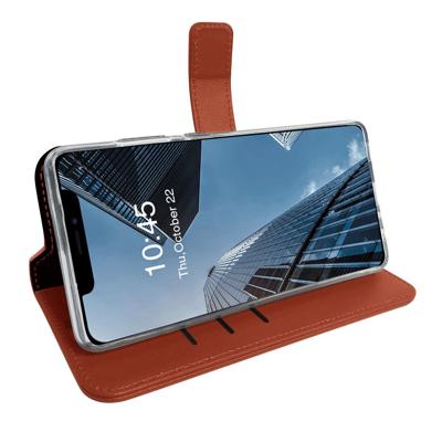 Valenta Book Case Gel Skin Apple iPhone 12 Mini Brown