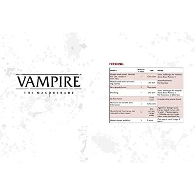 Vampire: The Masquerade 5th Edition RPG Journal Expanded Character Sheet Journal *Englische Version*