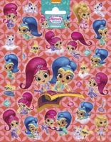 Funny Products stickers Shimmer & Shine 20 x 15 cm 30 stuks - thumbnail