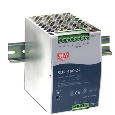 MEAN WELL SDR-480-24 DIN-rail netvoeding 24 V/DC 20 A 480 W Aantal uitgangen:1 x Inhoud 1 stuk(s)