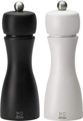 Peugeot - Peper- & Zoutmolen "Tahiti" - Zwart/Wit - 15 cm