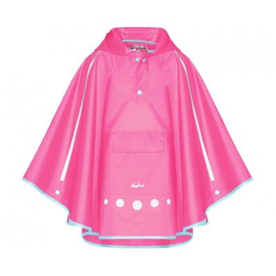 Playshoes regenponcho met tas Fuchsia-XL