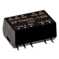MEAN WELL SFTN02N-05N DC/DC-converter, SMD 400 mA 2 W Aantal uitgangen: 1 x Inhoud 1 stuk(s) - thumbnail