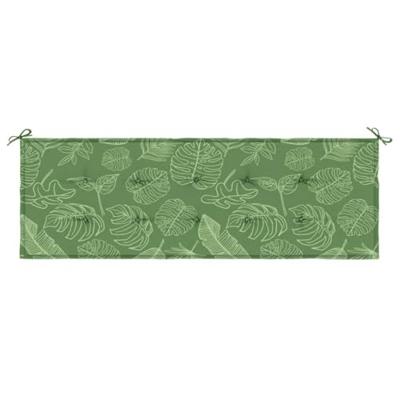 VidaXL Tuinbankkussen 150x50x3 cm oxford stof bladpatroon