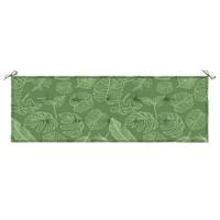VidaXL Tuinbankkussen 150x50x4 cm oxford stof bladpatroon - thumbnail