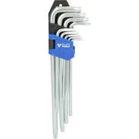 Brilliant Tools BT044019 Haakse schroevendraaierset T 10, T 15, T 20, T 25, T 27, T 30, T 40, T 45, T 50 9-delig - thumbnail