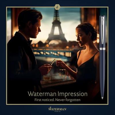 Balpen waterman allure impression ct m blauw