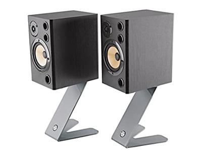 Konig & Meyer 26773 Table Monitor Z-Stand voor monitor-speakers (grijs)