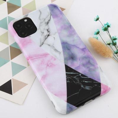 Voor iPhone 11 Pro Max marmer patroon TPU Protecitve geval (zwarte textuur) Voor iPhone 11 Pro Max marmer patroon TPU Protecitve geval (zwarte textuur)