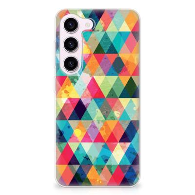 Samsung Galaxy S23 | TPU bumper | Geruit