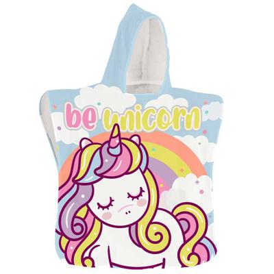 Unicorn Poncho Rainbow - 50x100 cm - Polyester