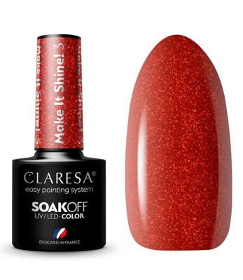 Claresa uv/led gellak 5ml make it shine 3