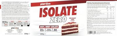 PER4M Isolate Zero Red Velvet Cake (2000 g) - thumbnail