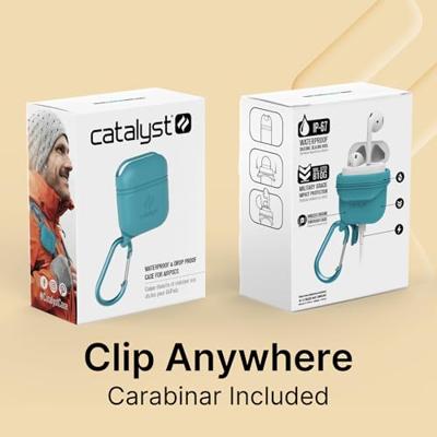 Catalyst Waterproof & Drop Proof Case AirPods (1st and 2nd Generation) Blue